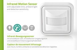 Bewegingssensor infrarood, wandmontage.