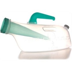 Urinaal voor heren met terugloopbeveiliging