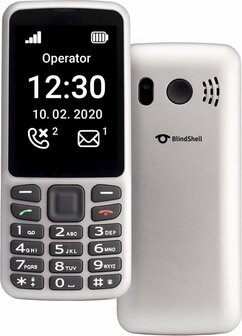 Blind shell telefoon met spraak 