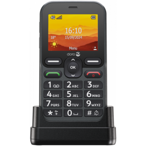 Doro L10 Seniorentelefoon mobiel zwart