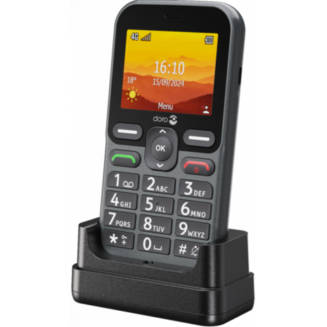 Doro L10 Seniorentelefoon mobiel zwart