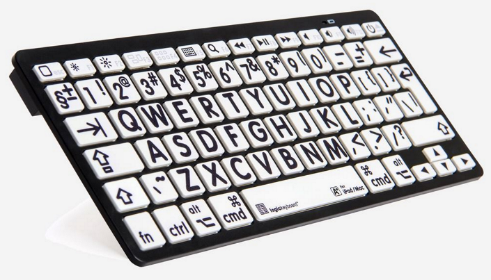 drempel verkopen Op en neer gaan Grootletter toetsenbord I-PAD-MAC-PHONE - Ouderenthuiswinkel Zus Mies