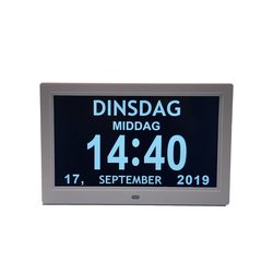 Digitale dagklok groot scherm