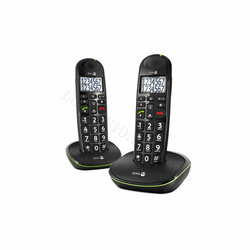 Doro 110-DECT-duo-telefoon-sprekende cijfertoetsen