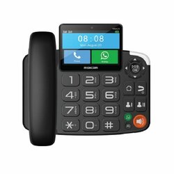 Huistelefoon GSM, 4G, sim, MM42-D-SE voor ouderen en slechtzienden.